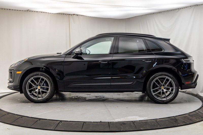 2024 Porsche Macan  in a Black exterior color and Blackinterior. Lotus Manhattan 347-395-5714 lotusmanhattan.com 