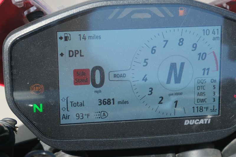 Used 2023 Ducati MONSTER SP 937 RED AND BLACK Image 12
