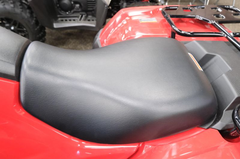 NEW 2026 HONDA FOREMAN 4X4 EPS  in a HERO RED exterior color. Family PowerSports (877) 886-1997 familypowersports.com 