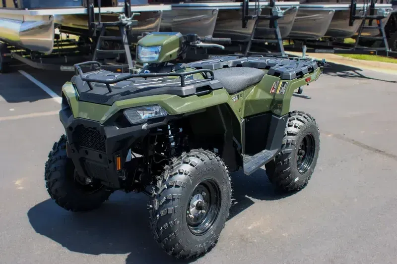 2025 Polaris SPORTSMAN 450 HO SAGE GREEN Image 3