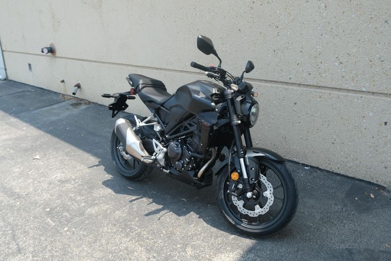 2025 Honda CB300R ABS MATTE BLACK METALLIC Image 1