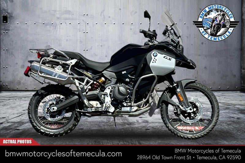 2024 BMW F 900 GS Adventure in a BLACK STORM METALLIC exterior color. BMW Motorcycles of Temecula – Southern California (951) 506-6903 bmwmotorcyclesoftemecula.com 