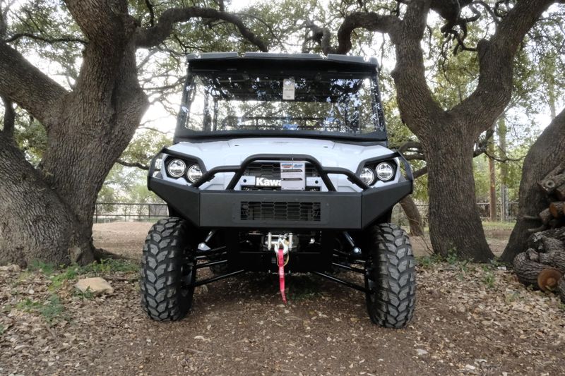 2025 Kawasaki MULE PROFXT 1000 PLATINUM RANCH EDITION METALLIC STARDUST WHITEImage 6