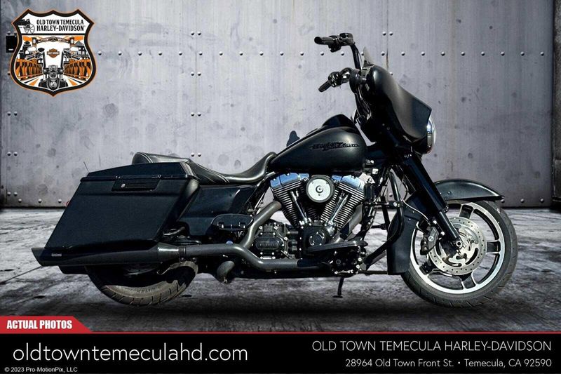 2010 Harley-Davidson Street Glide in a BLACK DENIM exterior color. BMW Motorcycles of Temecula – Southern California (951) 506-6903 bmwmotorcyclesoftemecula.com 