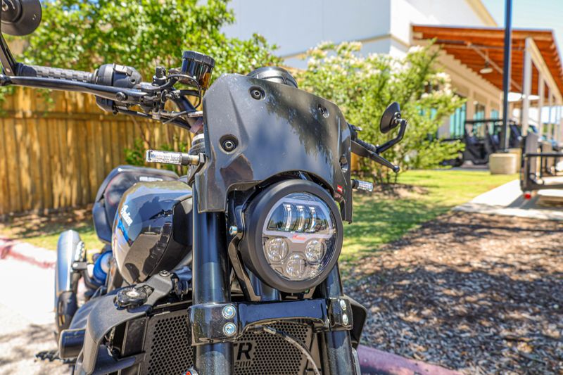 USED 2024 INDIAN MOTORCYCLE FTR SPORT STORM GRAY  RED 49ST Image 3