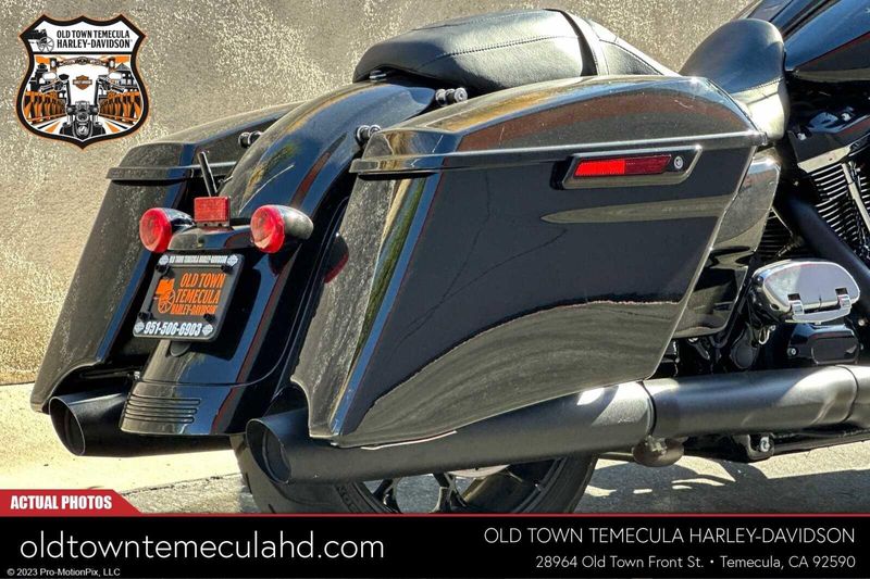 2023 Harley-Davidson Road Glide in a Black exterior color. BMW Motorcycles of Temecula – Southern California (951) 506-6903 bmwmotorcyclesoftemecula.com 