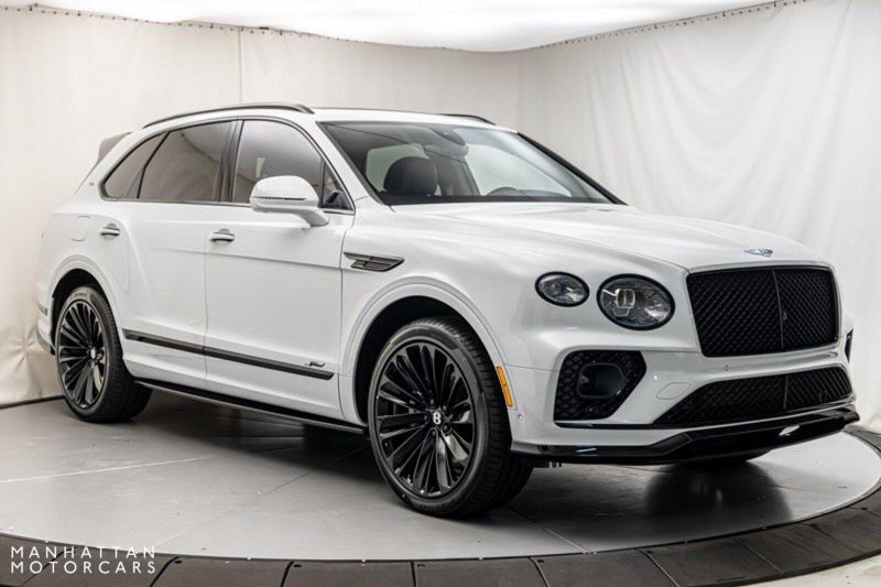 2023 Bentley Bentayga Speed in a Ice Metallic exterior color and Lineninterior. Lotus Manhattan 347-395-5714 lotusmanhattan.com 