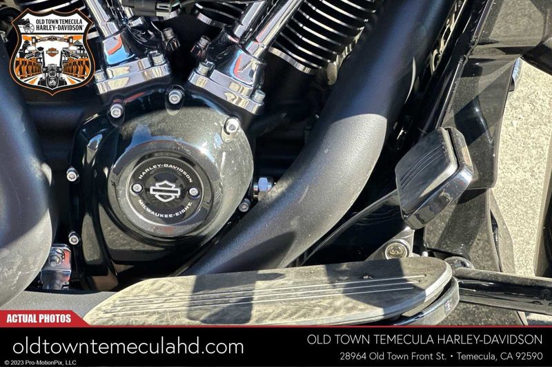 2023 Harley-Davidson Road Glide in a Black exterior color. BMW Motorcycles of Temecula – Southern California (951) 506-6903 bmwmotorcyclesoftemecula.com 