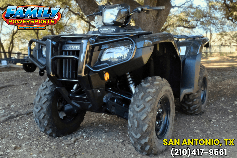 2025 Honda FOREMAN RUBICON 4X4 EPS BLACK FOREST GREENImage 1