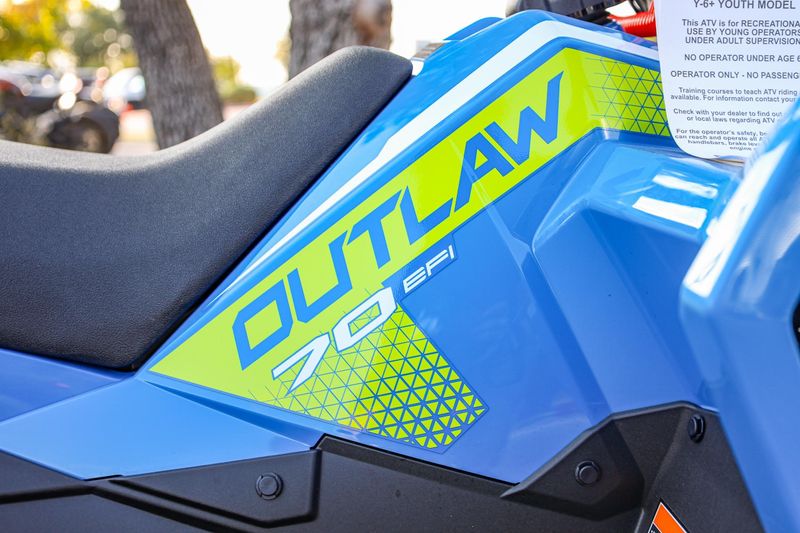 USED 2025 POLARIS OUTLAW 70 EFI Image 20