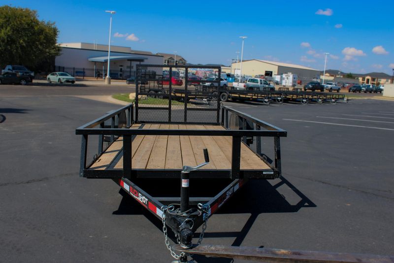 USED 2024 BUCKSHOT UTILITY TRAILER Image 3