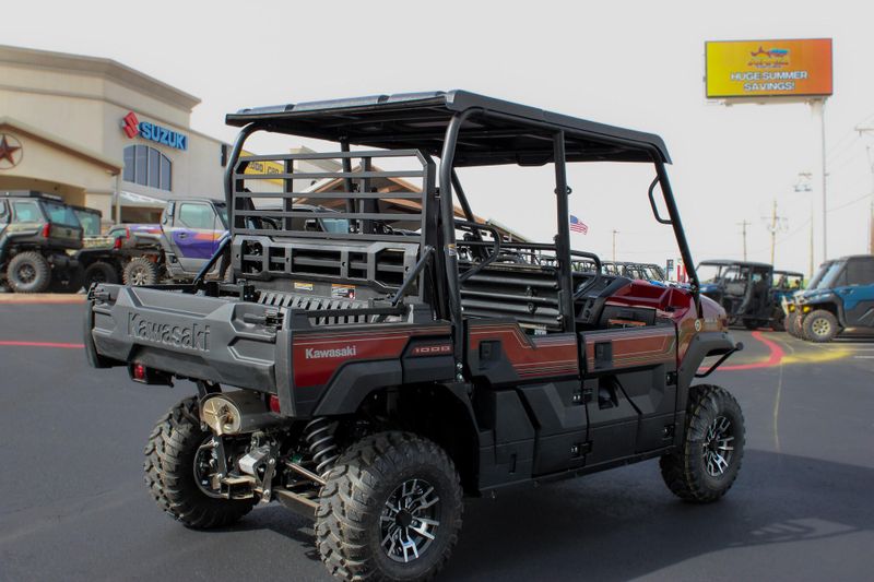 2026 Kawasaki MULE PROFXT 1000 LE PLATINUM RANCH EDITION METALLIC DEEP RED Image 6