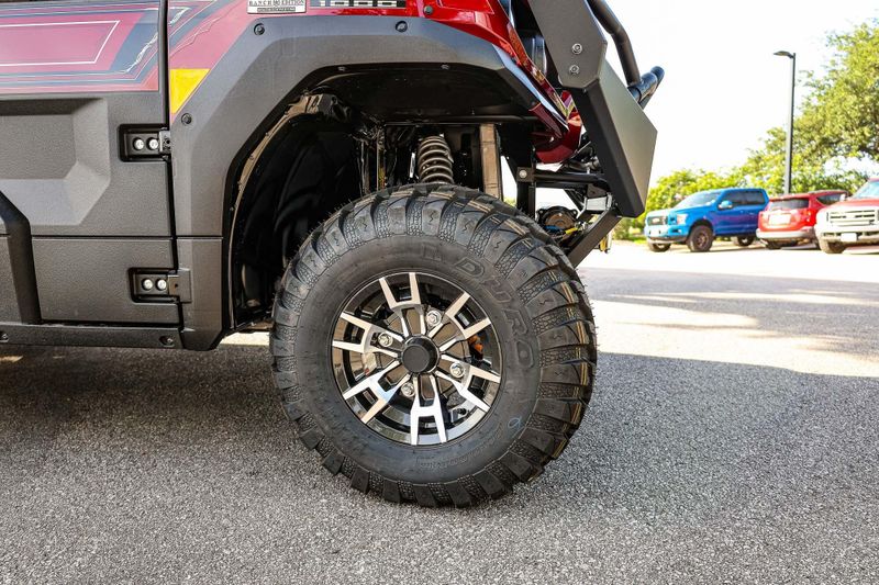New 2026 Kawasaki MULE PROFXT 1000 LE PLATINUM RANCH EDITION  METALLIC DEEP RED Image 25