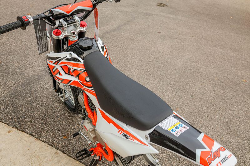 NEW 2025 KAYO TT 125 EFI  in a WHITE exterior color. Family PowerSports (877) 886-1997 familypowersports.com 