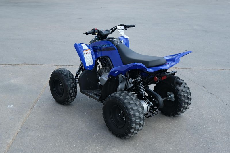 New 2025 Yamaha RAPTOR 110 TEAM BLUE Image 5
