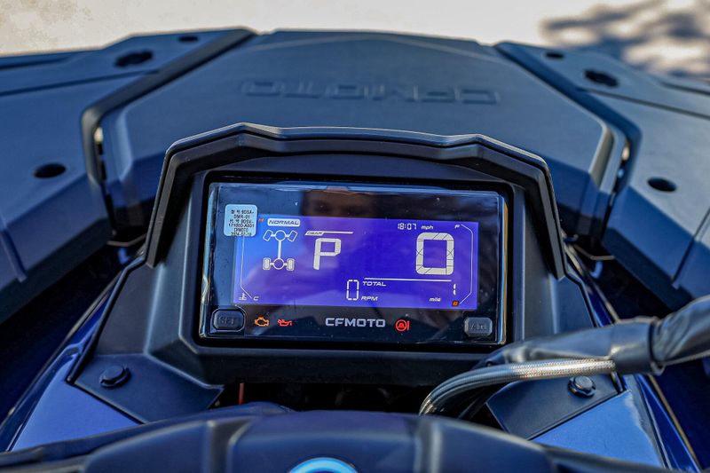 2025 CFMOTO CFORCE 600 TOURING TWILIGHT BLUE Image 13