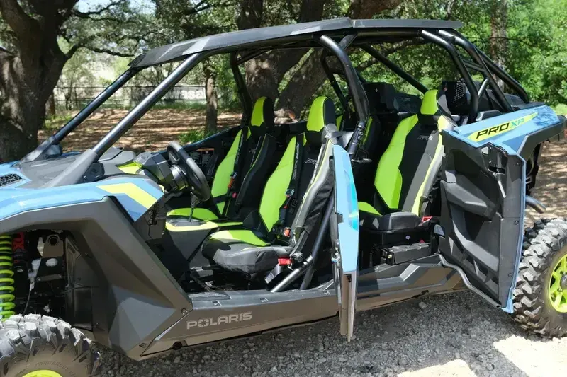 2025 Polaris RZR PRO XP 4 ULTIMATE ZENITH BLUE Image 9