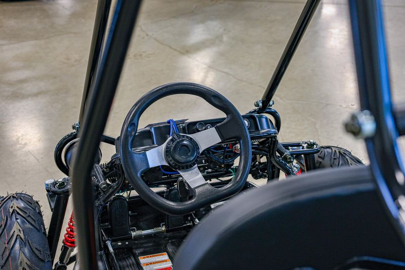 2024 TRAILMASTER MINIXRX  BLUE AND BLACK Image 4
