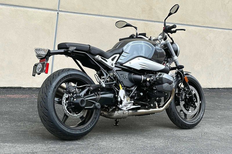 2023 BMW R nineT in a MINERALLGREY METALLIC exterior color. BMW Motorcycles of Temecula – Southern California 951-395-0675 bmwmotorcyclesoftemecula.com 