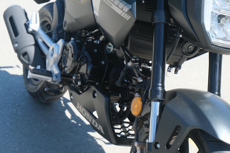 New 2026 Honda GROM SP MATTE BLACK METALLIC Image 23