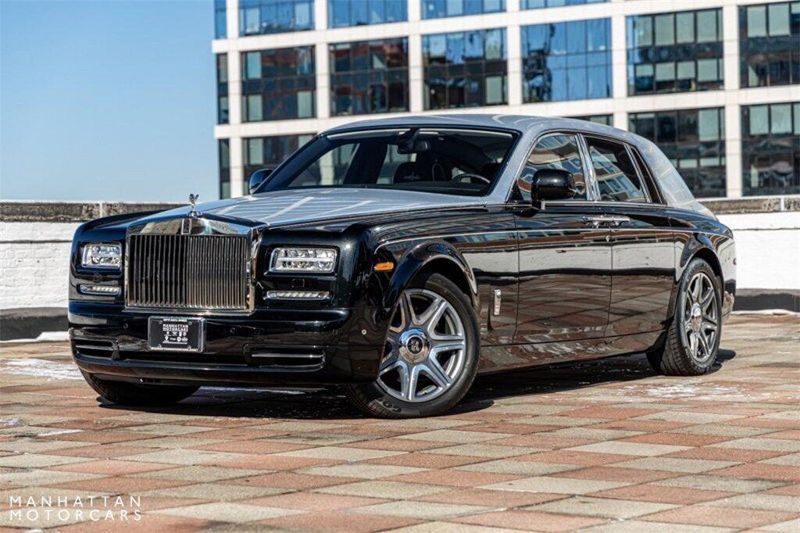 2017 Rolls-Royce Phantom Manhattan Edition in a Black exterior color and Black with Artic White accents finterior. Lotus Manhattan 347-395-5714 lotusmanhattan.com 