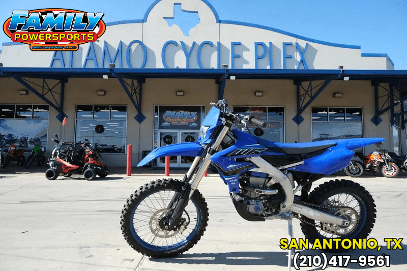 2021 Yamaha WR450F BLUEImage 1