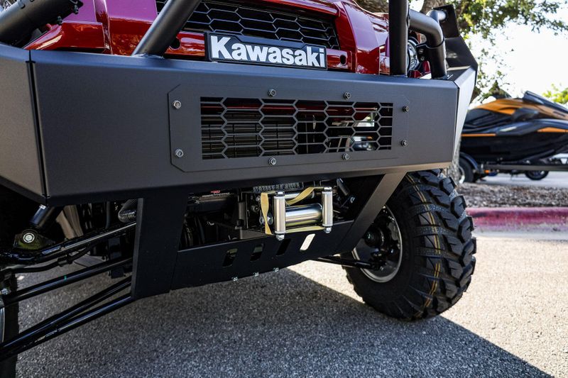 New 2026 Kawasaki MULE PROFXT 1000 LE PLATINUM RANCH EDITION  METALLIC DEEP RED Image 34