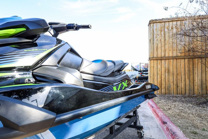 2025 YAMAHA VX CRUISER HO W AUDIO  DEEPWATER BLUE  in a DEEPWATER BLUE exterior color. Family PowerSports (877) 886-1997 familypowersports.com 