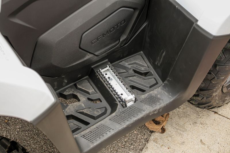 NEW 2026 CFMOTO CFORCE 500  in a PEARL WHITE exterior color. Family PowerSports (877) 886-1997 familypowersports.com 