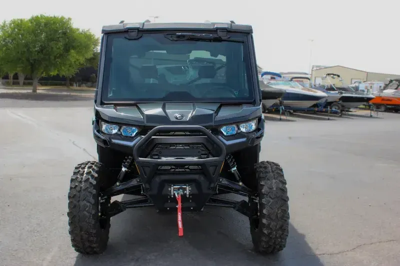 2025 Can-Am DEFENDER MAX LONE STAR CAB HD10 STEALTH BLACK Image 13
