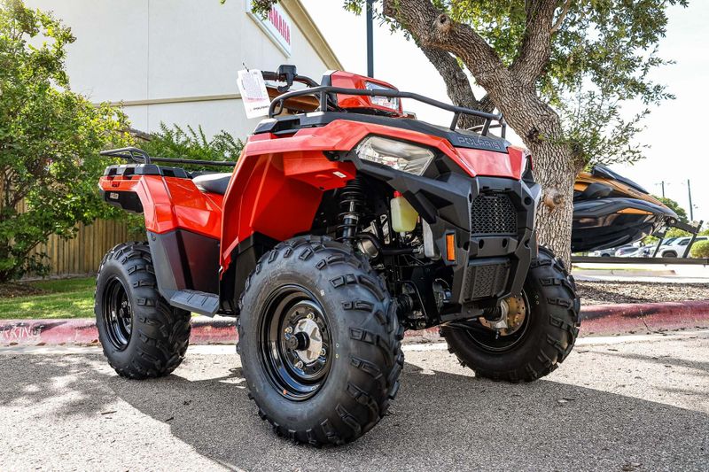 New 2025 Polaris SPORTSMAN 450 HO EPS  ORANGE RUST Image 5