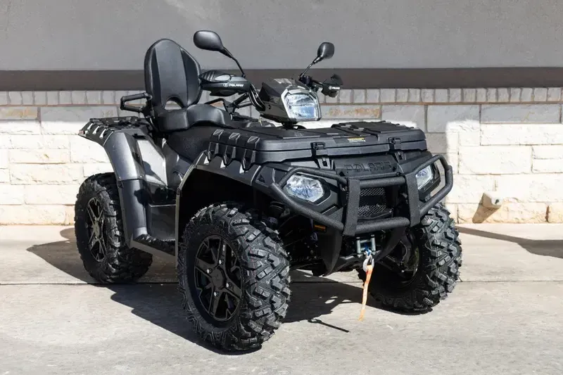 New 2025 Polaris SPORTSMAN TOURING 1000 TRAIL HEAVY METAL Image 1
