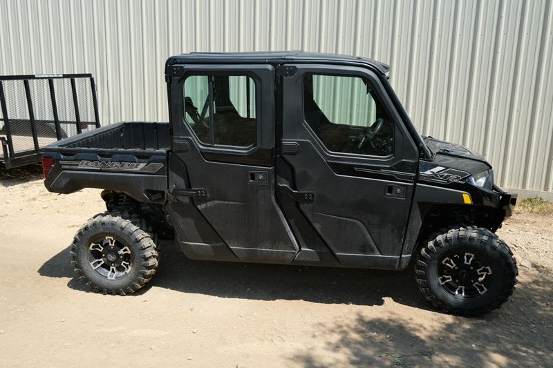 New 2025 Polaris RANGER CREW XP 1000 NORTHSTAR TEXAS EDITION BLACK CRYSTAL Image 2