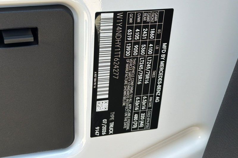 New 2026 Mercedes-Benz Sprinter 2500 Cargo 170 WBImage 22