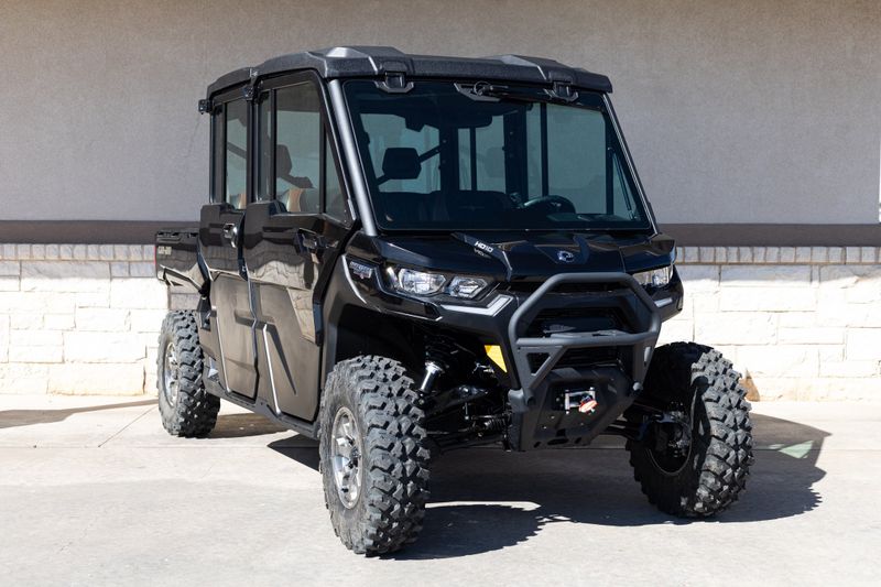 2024 Can-Am DEFENDER MAX LONE STAR CAB HD10 NIGHT BLACKImage 1