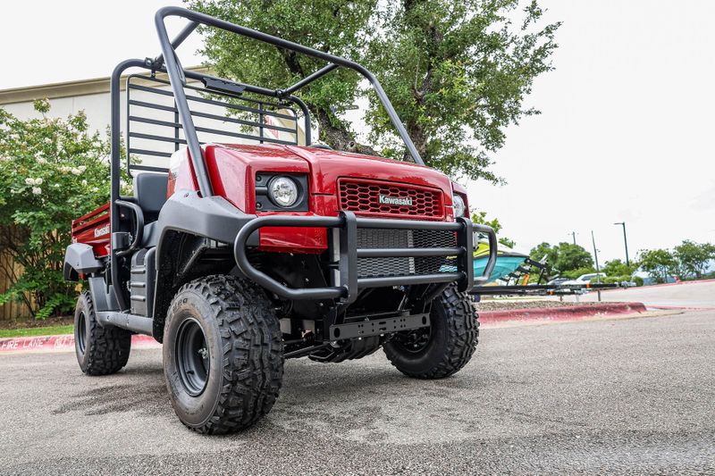 2026 Kawasaki MULE 4010 4X4 DARK ROYAL RED Image 4