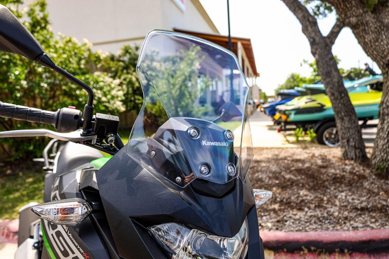 2025 Kawasaki VERSYSX 300  CANDY LIME GREEN AND METALLIC FLAT SPARK BLACK Image 32