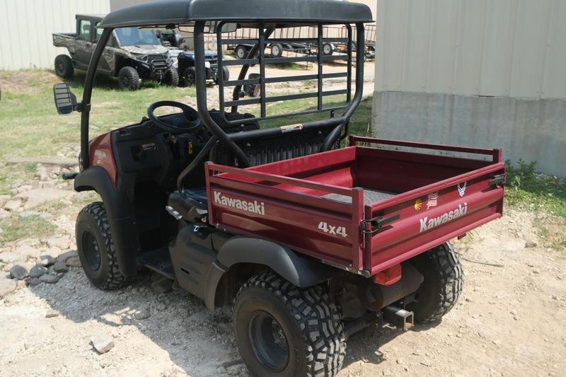 2020 Kawasaki MULE SX 4X4 XC FI DARK ROYAL RED Image 3