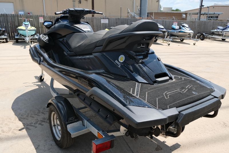 New 2025 Yamaha FX CRUISER SVHO WITH AUDIO BLACK Image 5