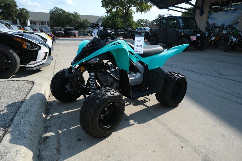 New 2025 Yamaha RAPTOR 110 TEAL Image 7