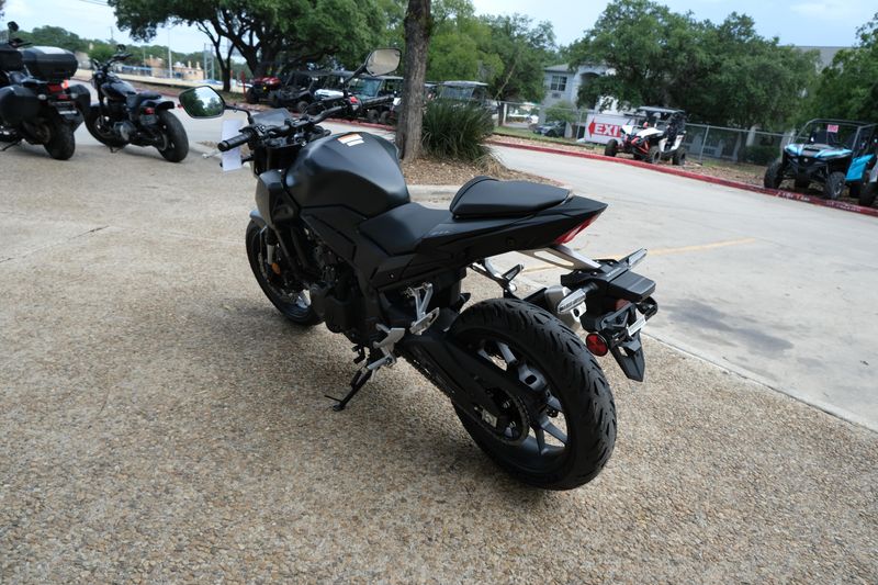 2024 Honda CB500F ABS MATTE BLACK METALLICImage 3