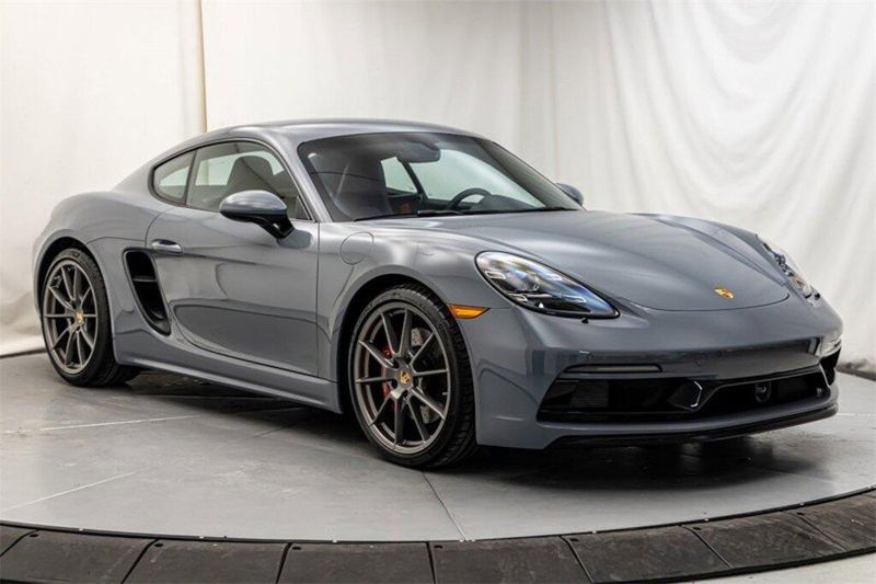 2024 Porsche 718 Cayman GTS 4.0 in a Arctic Grey exterior color and Blackinterior. Lotus Manhattan 347-395-5714 lotusmanhattan.com 