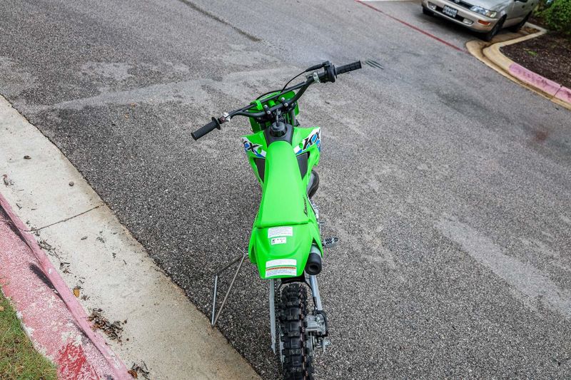 New 2026 Kawasaki KX 65  LIME GREEN Image 5