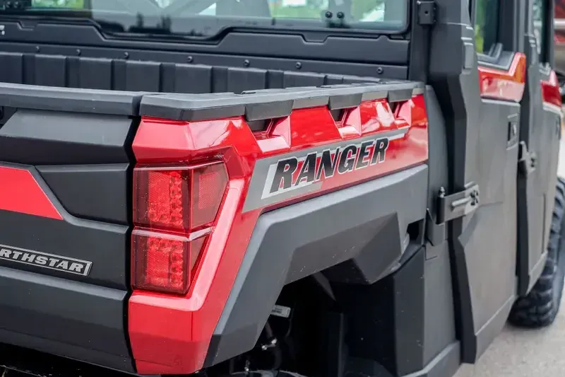 New 2026 Polaris RANGER CREW XP 1000 NORTHSTAR EDITION PREMIUM SUNSET RED Image 7