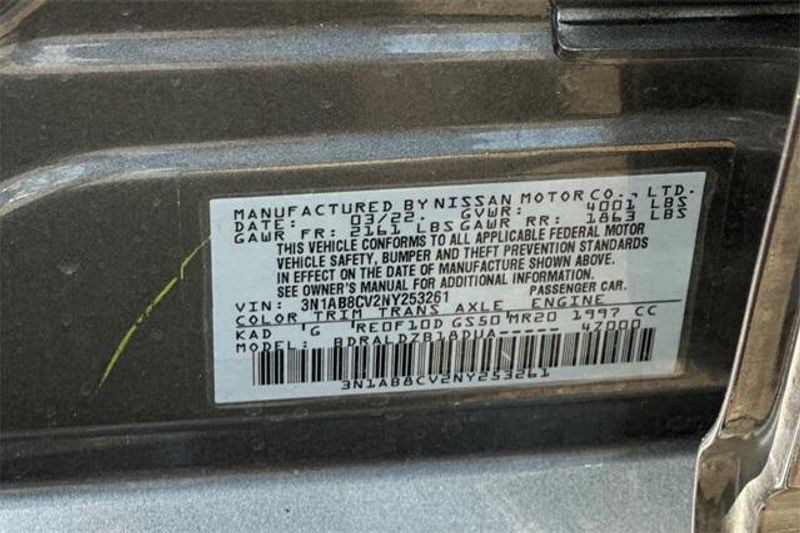 Used 2022 Nissan Sentra SVImage 25