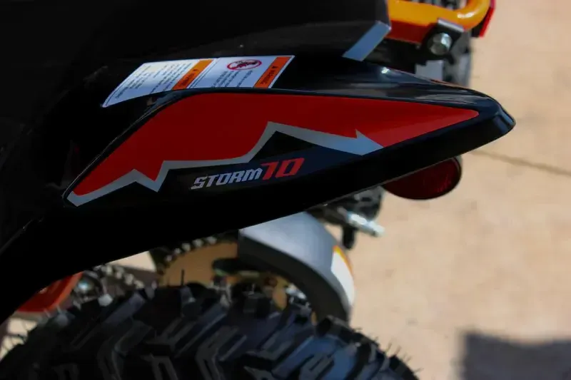 New 2025 KAYO STORM 70 METALLIC BLACK Image 15
