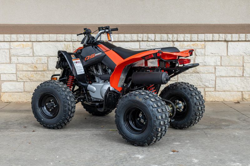 2025 Can-Am DS 250 BLACK AND CANAM RED Image 5