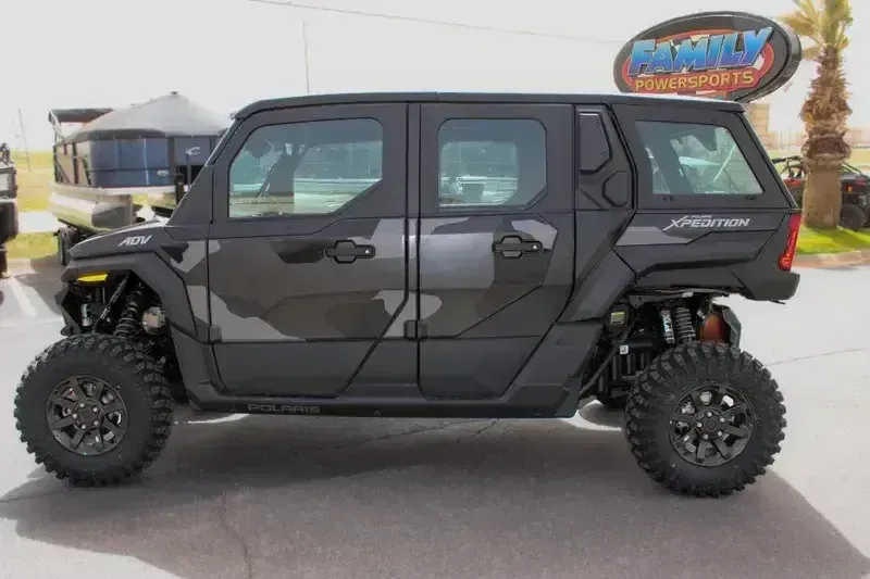 New 2025 Polaris XPEDITION ADV 5 NORTHSTAR MATTE SUPER GRAPHITE Image 4