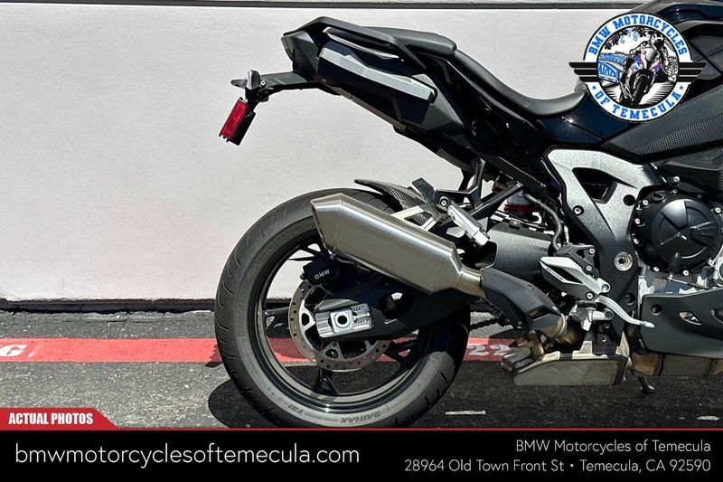 2023 BMW S 1000 XR in a BLACK STORM METALLIC 2 exterior color. BMW Motorcycles of Temecula – Southern California (951) 506-6903 bmwmotorcyclesoftemecula.com 