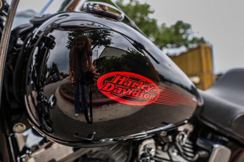 2004 HARLEY SOFTAIL STANDARD  BLACK Image 2